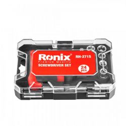 Набір викрутки з насадками 24 шт. Ronix RH-2715 - Картинка 4