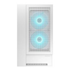 Ігровий корпус, 4*160mm, ARGB Fan Pre-installed, Type-C x1, USB3.0 x2, Audio x1 Cougar OMNY X RGB White - Картинка 2