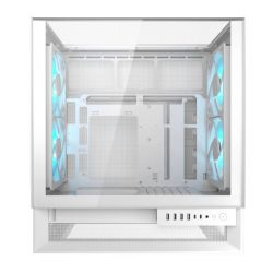 Ігровий корпус, 4*160mm, ARGB Fan Pre-installed, Type-C x1, USB3.0 x2, Audio x1 Cougar OMNY X RGB White - Картинка 3