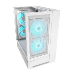 Ігровий корпус, 4*160mm, ARGB Fan Pre-installed, Type-C x1, USB3.0 x2, Audio x1 Cougar OMNY X RGB White - Картинка 5