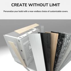 Ігровий корпус, 4*160mm, ARGB Fan Pre-installed, Type-C x1, USB3.0 x2, Audio x1 Cougar OMNY X RGB White - Картинка 17