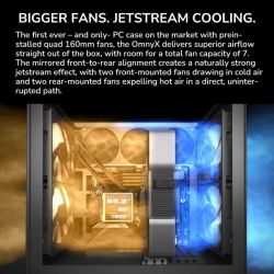 Ігровий корпус, 4*160mm, ARGB Fan Pre-installed, Type-C x1, USB3.0 x2, Audio x1 Cougar OMNY X RGB - Картинка 11