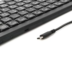 Клавіатура дротова з ножичним перемикачем Fstyler, USB A4Tech FX53 (Black) - Картинка 6