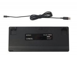 Клавіатура дротова з ножичним перемикачем Fstyler, USB A4Tech FX53 (Black) - Картинка 7