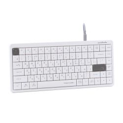 Клавіатура дротова з ножичним перемикачем Fstyler, USB A4Tech FX53 (White) - Картинка 2
