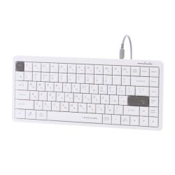 Клавіатура дротова з ножичним перемикачем Fstyler, USB A4Tech FX53 (White) - Картинка 3