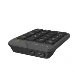 Клавіатура цифрова бездротова Bluetooth+2,4 ГГц Fstyler, з акумулятором A4Tech FBK21C (Smoky Grey) - Картинка 8