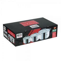 Набір з 3 каструль, серія "GINAN", (1,35/2,8/5,0 л) RESTO 92025 - Картинка 17