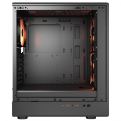 Ігровий корпус, 3*120mm ARGB, 1*120mm ARGB вентилятори передвстановлені, ATX/mATX/mini-ITX, скляне вікно Cougar AIRFACE PURE PRO Black - Картинка 8