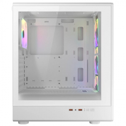 Ігровий корпус, 3*120mm ARGB, 1*120mm ARGB вентилятори передвстановлені, ATX/mATX/mini-ITX, скляне вікно Cougar AIRFACE PURE RGB (White) - Картинка 7