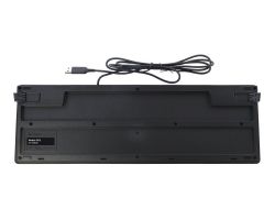 Клавіатура дротова Fstyler, вологозахист, USB A4Tech FK12 (Black) - Картинка 6