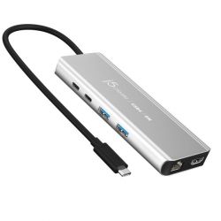  USB-C 6--1 (HDMI/PD/USB-A/USB-C/LAN),  J5create JCD403-N