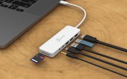  USB-C 6--1 (/HDMI//),  J5create JCD373EW-N -  4