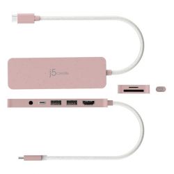  USB-C 6--1 (/HDMI//),  J5create JCD373ER-N -  3