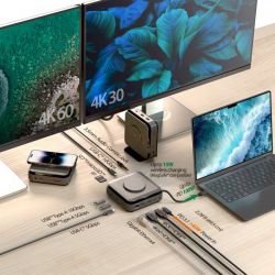��� ������� USB-C 10-�-1 (HDMI/PD/USB-A/USB-C/LAN) J5create JCD3199-N - �������� 6