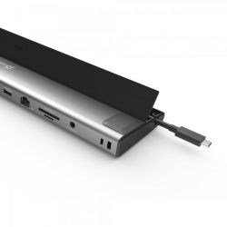 Док станція USB-C 12-в-1 (HDMI/DP/PD/USB-A/USB-C/LAN/картридер/аудіо) J5create JCD554-N - Картинка 5