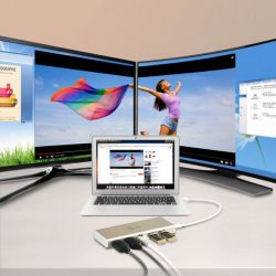 Док станція USB-C 6-в-1 (HDMI/PD/USB-A/USB-C/LAN) J5create JCD381-N - Картинка 5
