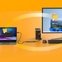 Адаптер-перемикач КМ / хаб 2-USB-A/1 USB-C J5create JCH462-N - Картинка 7