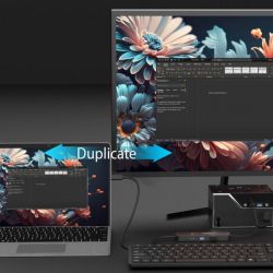 Адаптер-перемикач КМ / хаб 2-USB-A/1 USB-C J5create JCH462-N - Картинка 8