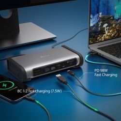 Док станція USB-C 15-в-1 (HDMI/DP/PD/USB-A/USB-C/LAN/картридер/аудіо) J5create JTD568-EN - Картинка 6