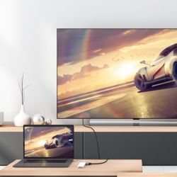 Мультиадаптер USB-C 6-в-1 (хаб/HDMI/картридер/аудіо), білий J5create JCD373-N - Картинка 5