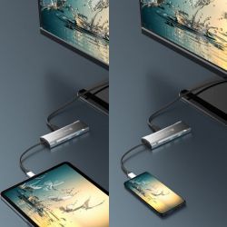 Док станція USB-C 10Gbps, 7-в-1 (хаб/HDMI/PD/картридер), сірий J5create JCD393-N - Картинка 12