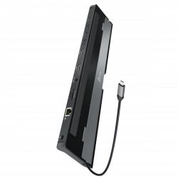 Док станція USB-C 10-в-1 (HDMI/PD/USB-A/USB-C/LAN/картридер/аудіо) J5create JCD542-N - Картинка 7