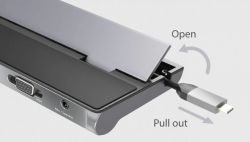 Док станція USB-C 10-в-1 (HDMI/PD/USB-A/USB-C/LAN/картридер/аудіо) J5create JCD543P-EN - Картинка 12