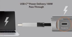 Док станція USB-C 10-в-1 (HDMI/PD/USB-A/USB-C/LAN/картридер/аудіо) J5create JCD543P-EN - Картинка 13