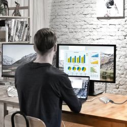 - USB-A  2 HDMI (2  ) J5create JUA365-N -  4