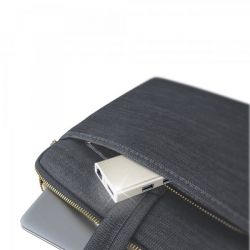 Мультиадаптер USB-C 5-в-1 (хаб/HDMI/PD/LAN), сірий J5create JCA374-N - Картинка 7