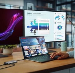 Мультиадаптер USB-C 10Gbps, 9-в-1 (хаб/HDMI/DP/PD/LAN/картридер), сірий J5create JCD397-N - Картинка 10