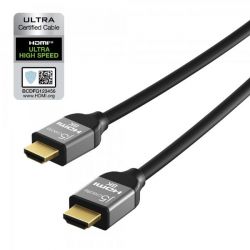 Кабель HDMI V.2.1, 8К 60Гц, HDR10, HLG, 48Gbps, YUV 4:4:4, позолочені конектори, 2 м J5create JDC53-N - Картинка 2