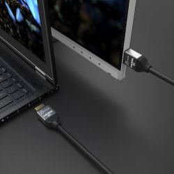 Кабель HDMI V.2.1, 8К 60Гц, HDR10, HLG, 48Gbps, YUV 4:4:4, позолочені конектори, 2 м J5create JDC53-N - Картинка 6