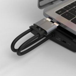 Док станція USB-C 10Gbps, 12-в-1 (слот M2 NVMe/хаб/HDMI/DP/PD/картридер/LAN), сірий J5create JCD552-N - Картинка 5