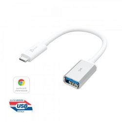 Кабель-адаптер OTG USB 3.1, USB-C тато/USB-A-мамо, 0.1 м J5create JUCX05-N - Картинка 2