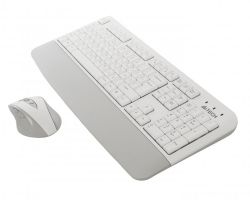 Комплект бездротовий Fstyler клавіатура+миша безшумна, USB A4Tech FG2500S Plus (White) - Картинка 5