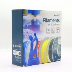 Філамент для 3D-принтера, High Speed ABS, 1.75 мм, червоний Gembird 3DP-ABS1.75HY-01-R - Картинка 3