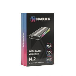�������� ������ M.2 (NVMe), USB 3.1 Gen2, RGB-�����������, ��� Maxxter EHDE-2280SRGB-01 - �������� 5