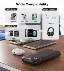 УМБ Choetech B791 10000 mA черный - Картинка 6
