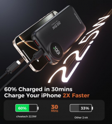 УМБ Choetech B791 10000 mA черный - Картинка 8