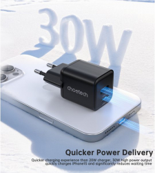 ��������� �������� �������, USB-A/USB-C, 30��, QC3.0/PD/PPS Choetech PD5012-EU-BK - �������� 5