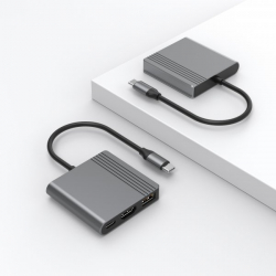 ��� ������� USB-C 3-�-1 (USB/HDMI/PD), ���� Cablexpert A-CM-COMBO3-05 - �������� 4