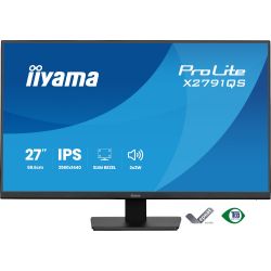 IIYAMA 27" 16:9 IPS РК монітор, 2560х1440, 1 мс (MPRT), 7 5 Гц, 350 кд/м2, Adaptive Sync, 1xHDMI 1.4/1xDP 1. X2791QS-B1 - Картинка 3