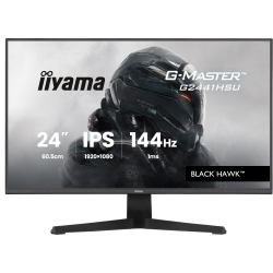 IIYAMA 23.8" 16:9 ������� IPS �� �������, 1920�1080, 1 ��  (MPRT), 144 ��, 350 ��/�2, AdaptiveSync, 1xHDMI 1 G2441HSU-B1