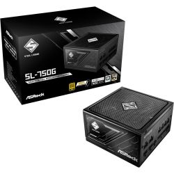 ASROCK Блок живлення 750W, 80 Pluse GOLD, PCIe 5.1 & ATX3 .1 Ready, Fully Modular, 135mm Fan SL-750G - Картинка 7