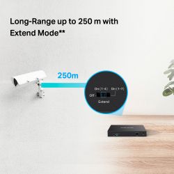 Комутатор 8-портовий настільний гігабітний комутат ор з 7 портами РоЕ Mercusys, MS108GP MS108GP - Картинка 5