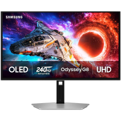 SAMSUNG ������� OLED 4K 32",3840*2160,240 ��  LS32HG802SIXUA