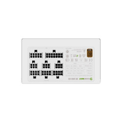 GAMEMAX Блок живлення ATX 600W, 80+ Bronze, 140mm Ultra Si lent Fan OVP / UVP/ SIP / OCP/ OLP/ OPP/ SCP GM 600B WH Fully-modular New - Картинка 10