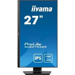 IIYAMA 27" 16:9 IPS РК монітор, 2560х1440, 1 мс (MPRT), 300 кд/м2, 100 Гц, Adaptive Sync, 1xHDMI 2.0/1xDP XUB2793QS-B7 - Картинка 2